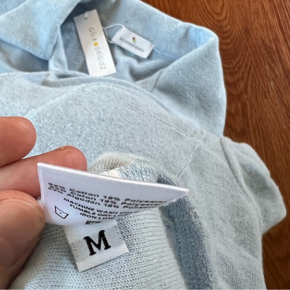 Gil Rodriguez Terry Tommy Bowling Shirt in Dusty Blue - Picture 5 of 5